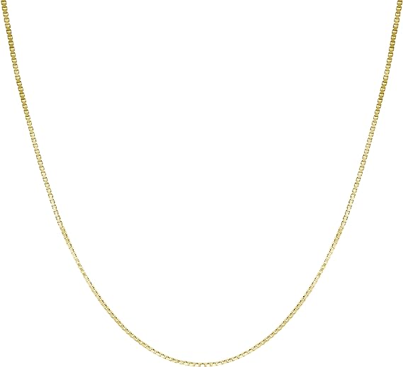 Gold Baby Box Chain