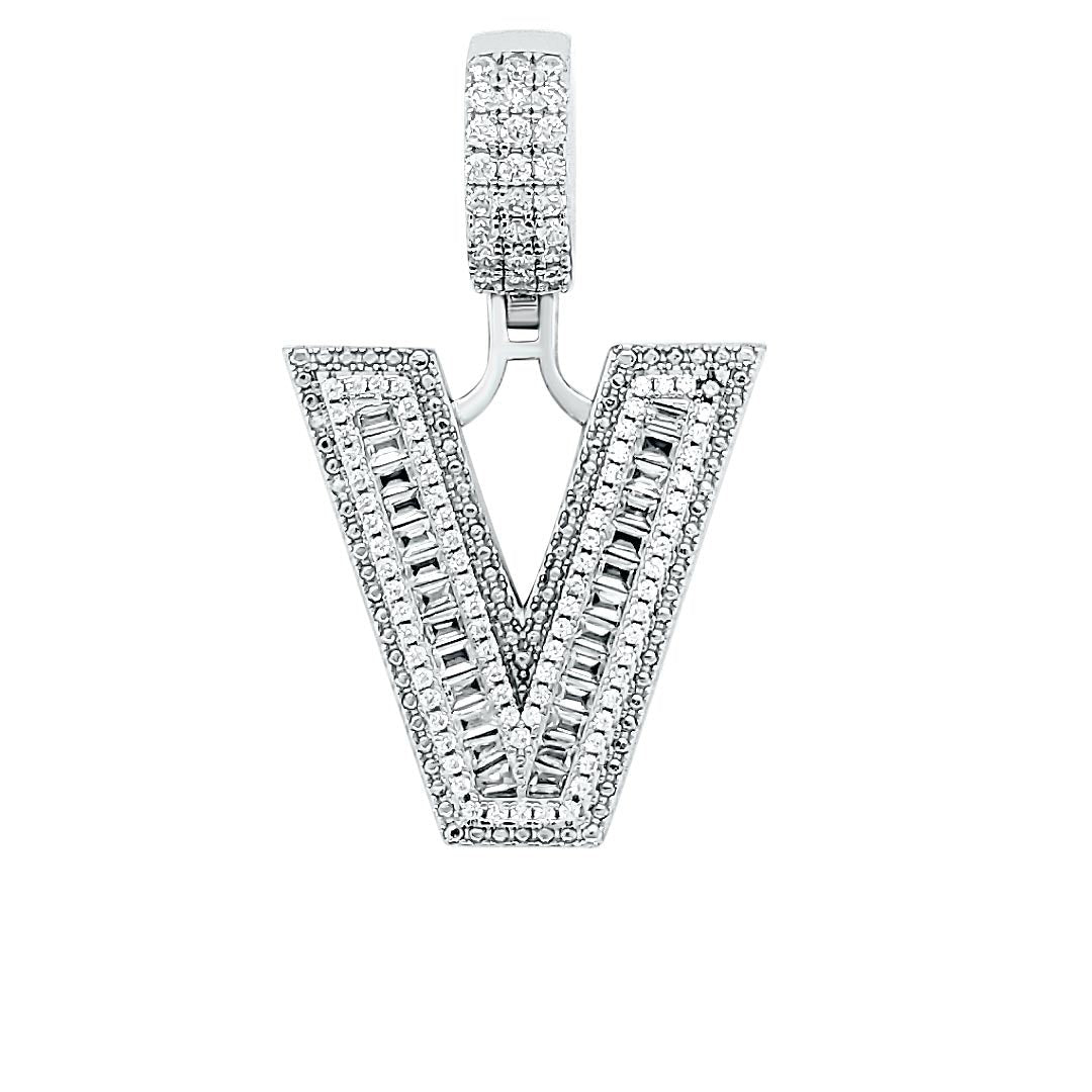 Colgante Inicial Letra V