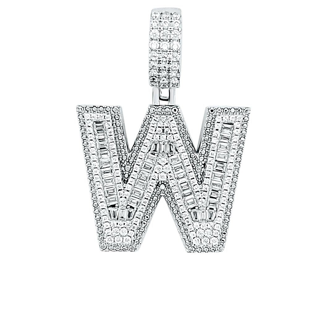 Colgante Inicial Letra W