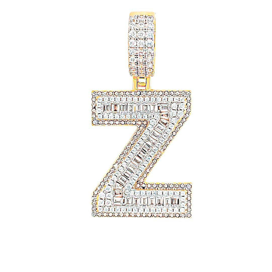 Initial Pendant Letter Z