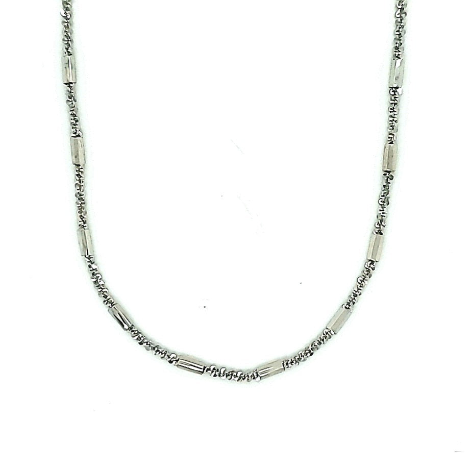 Italy Twister Bar Necklace