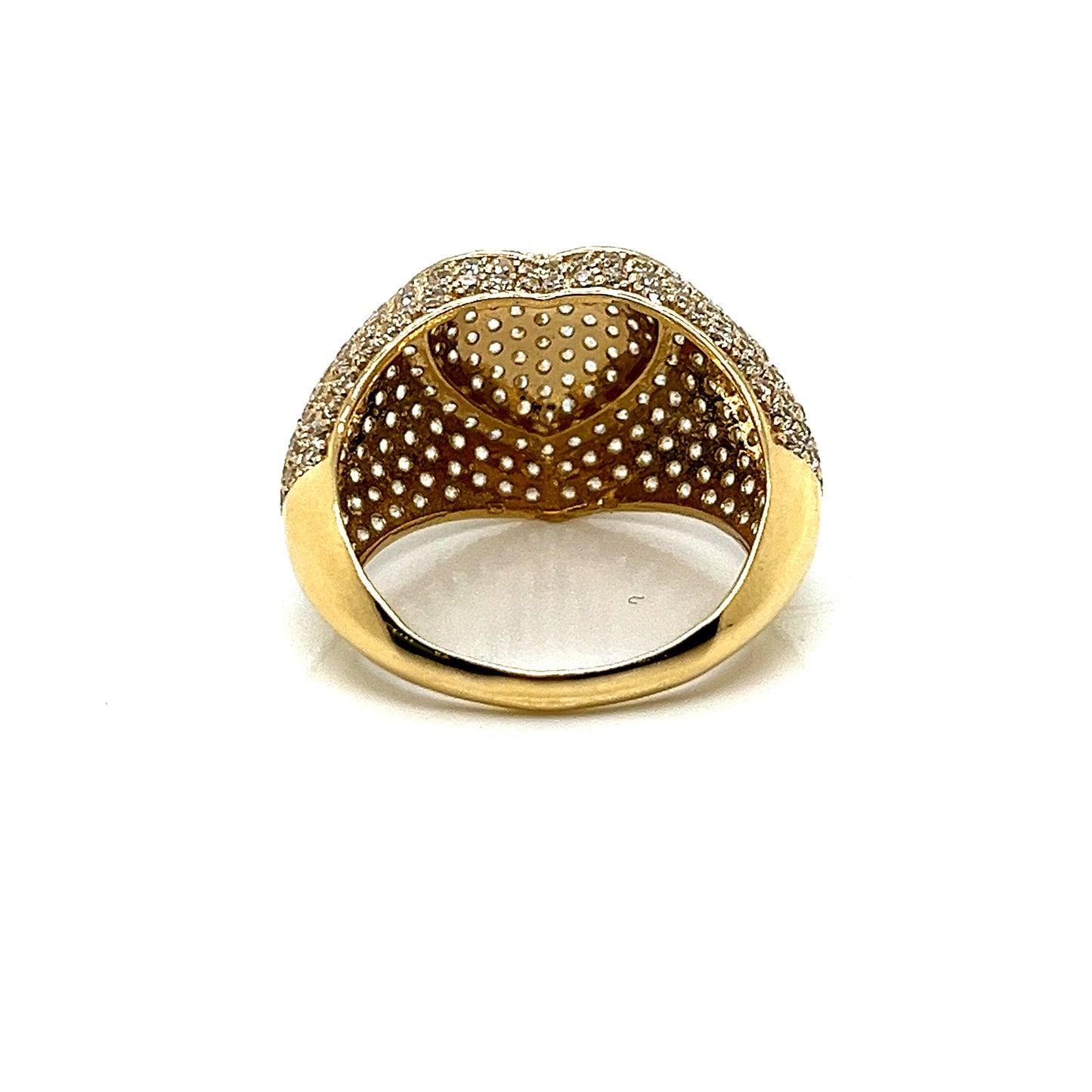 14K Gold Heart Ring W/ CZ