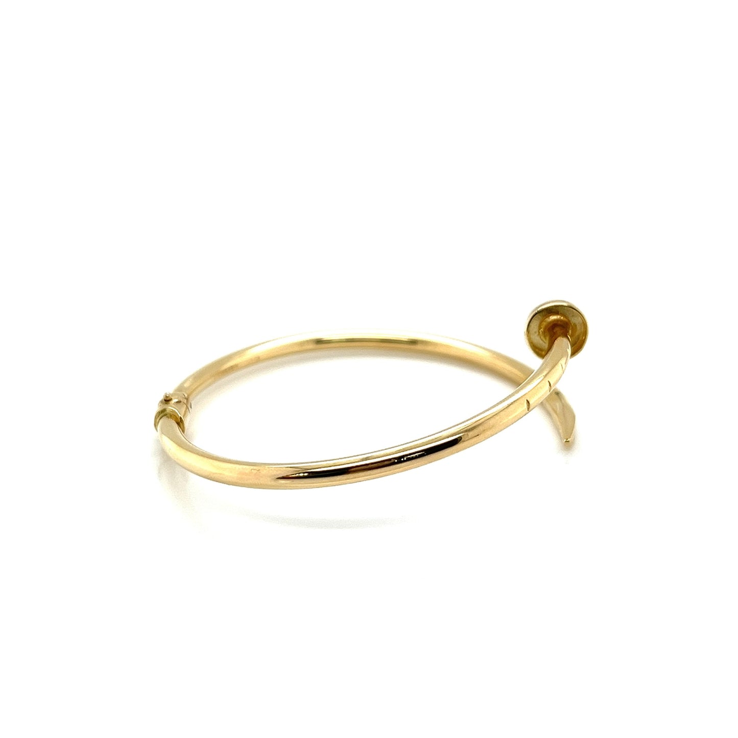 Brazalete de uñas de oro de 14 quilates