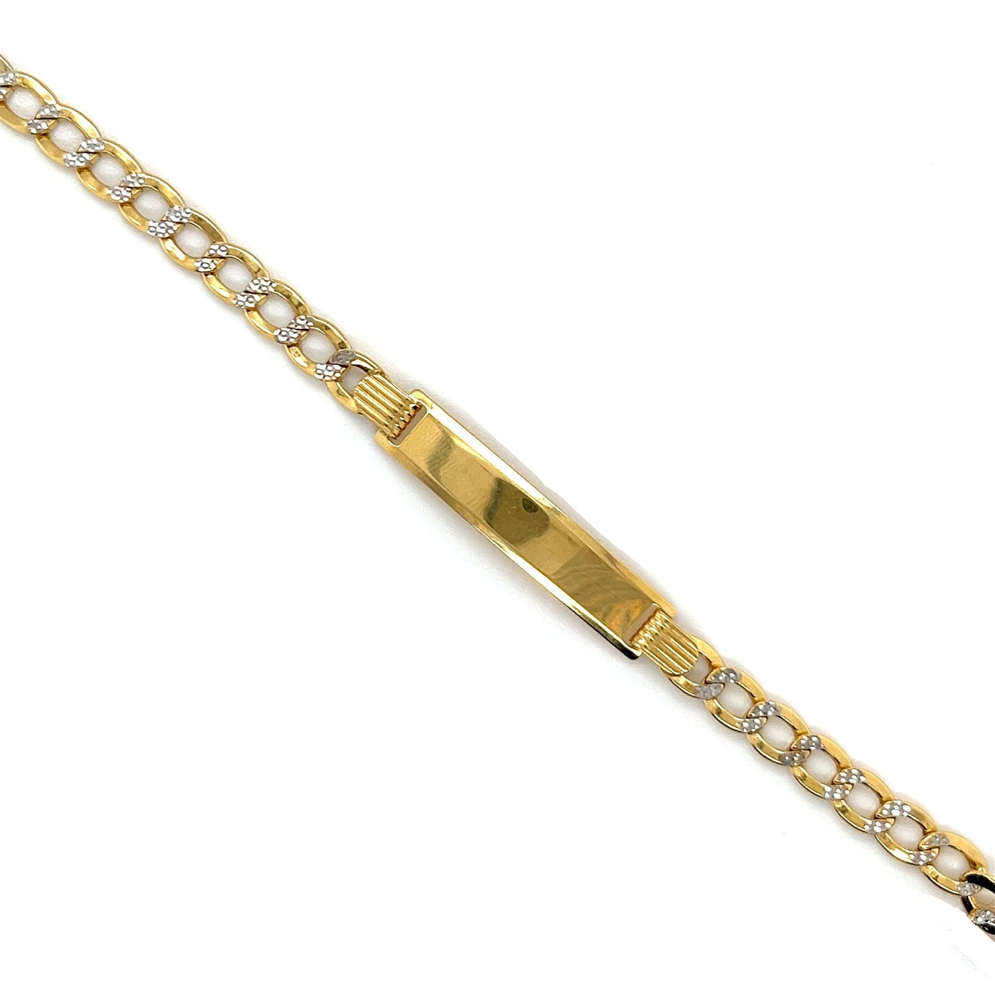 14K Gold ID Bracelet 2MM