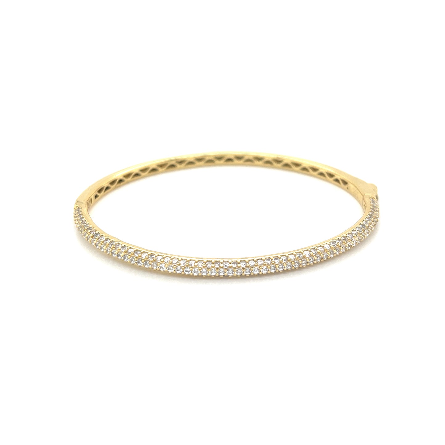 Brazalete de plata 925 con circonitas