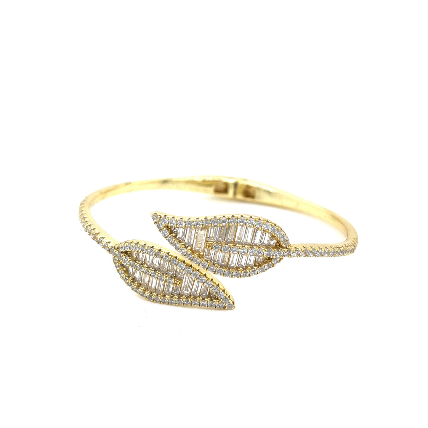 Brazalete Hoja Plata 925