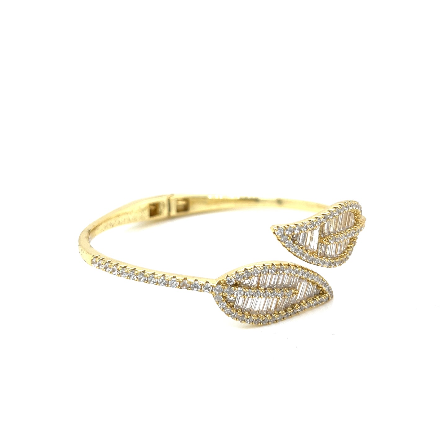 Brazalete Hoja Plata 925