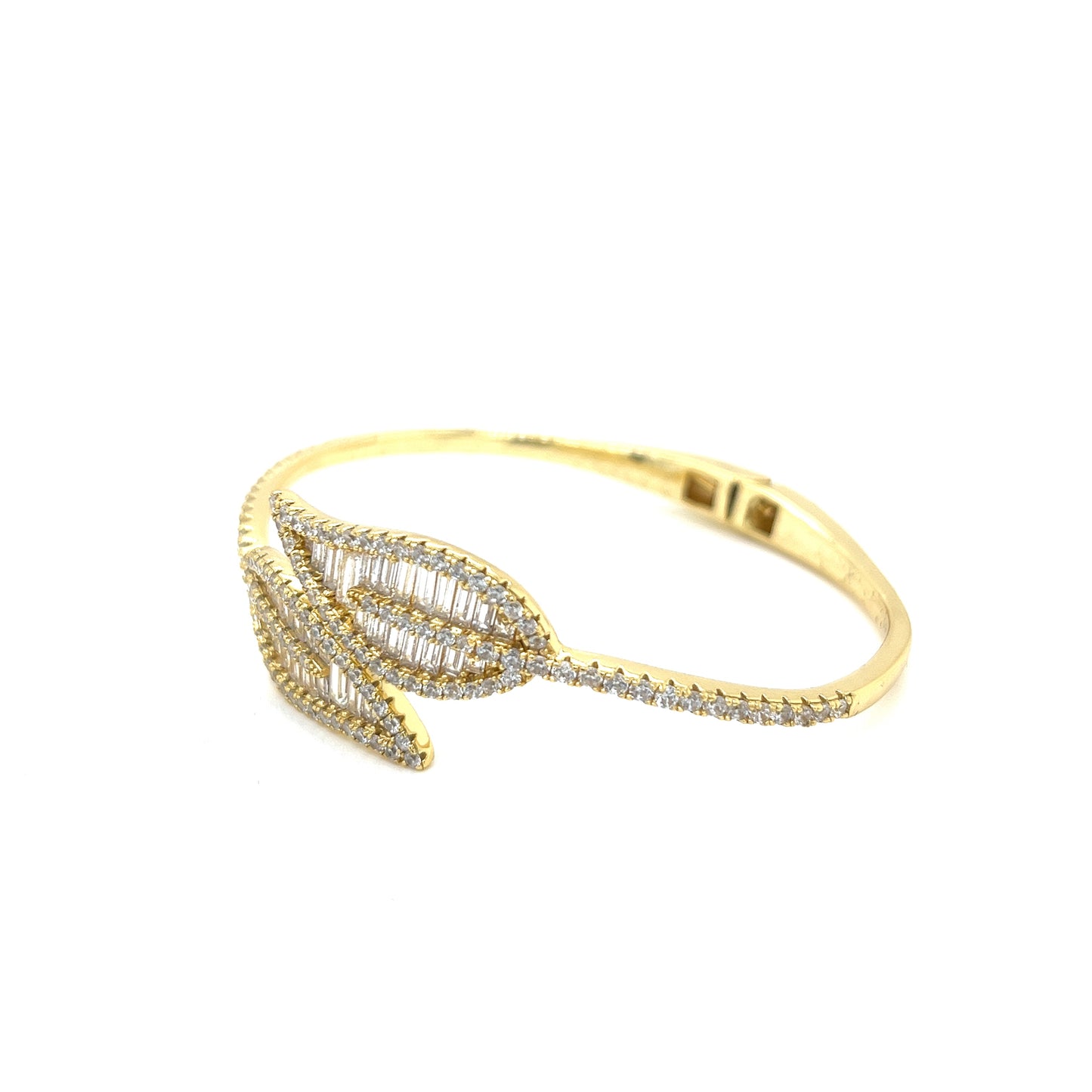 Brazalete Hoja Plata 925
