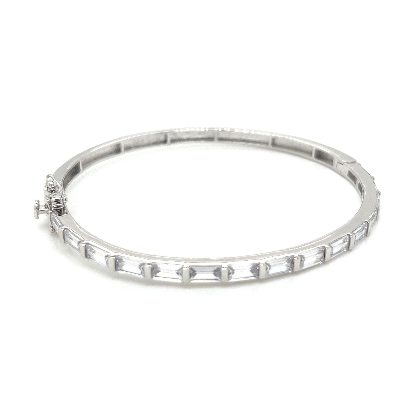 Brazalete Baguette Plata 925