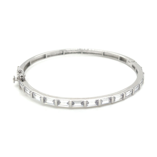 Brazalete Baguette Plata 925