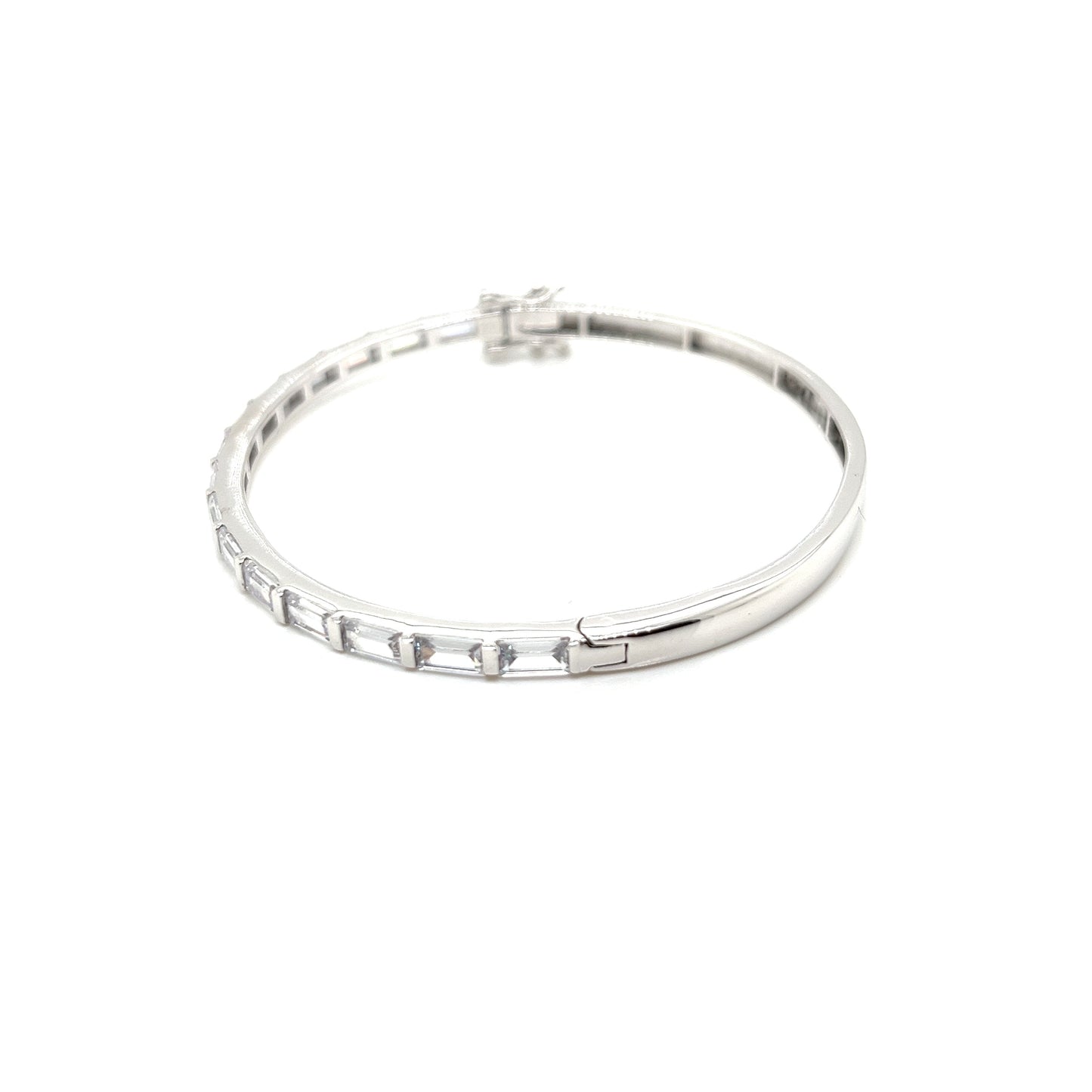 Brazalete Baguette Plata 925