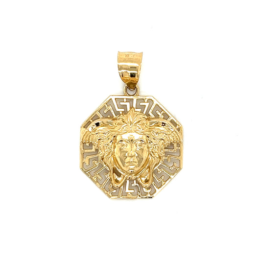 Colgante lujoso de oro de 14 quilates