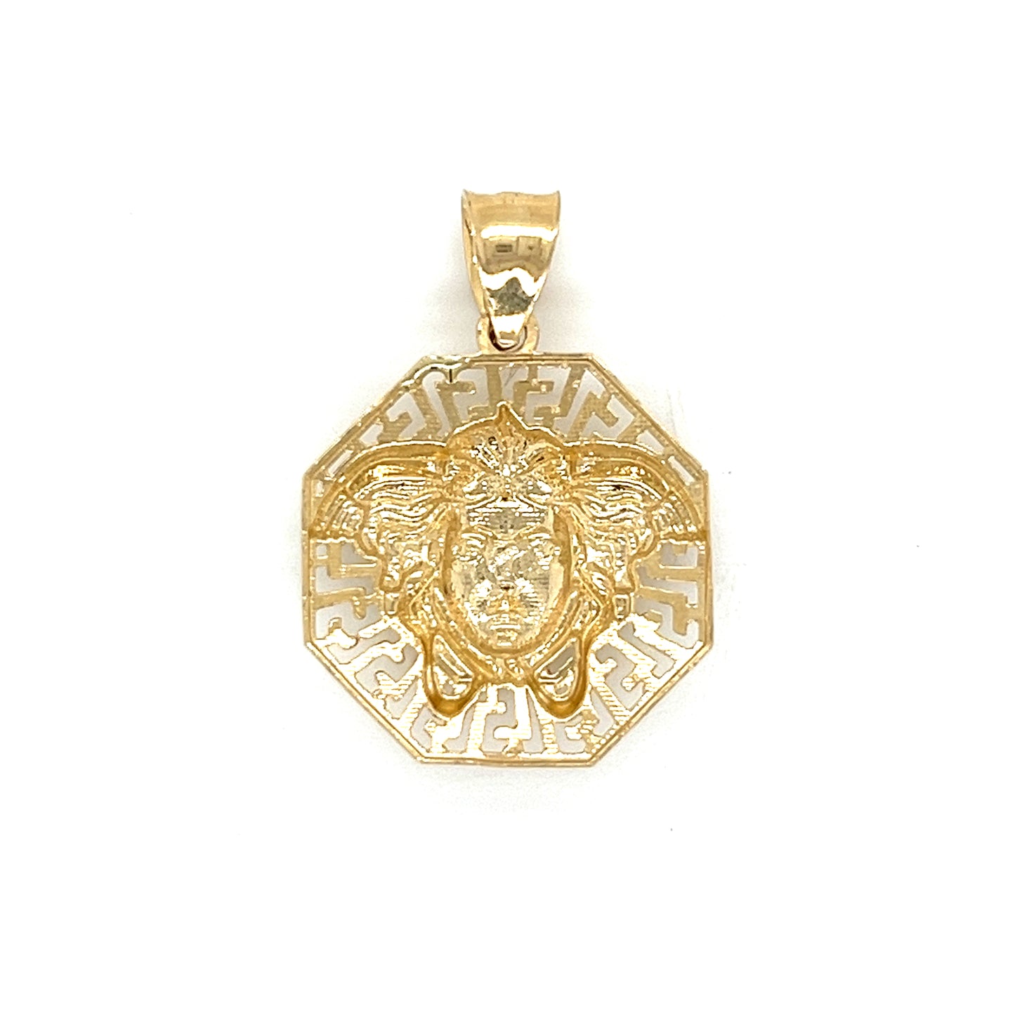 Colgante lujoso de oro de 14 quilates