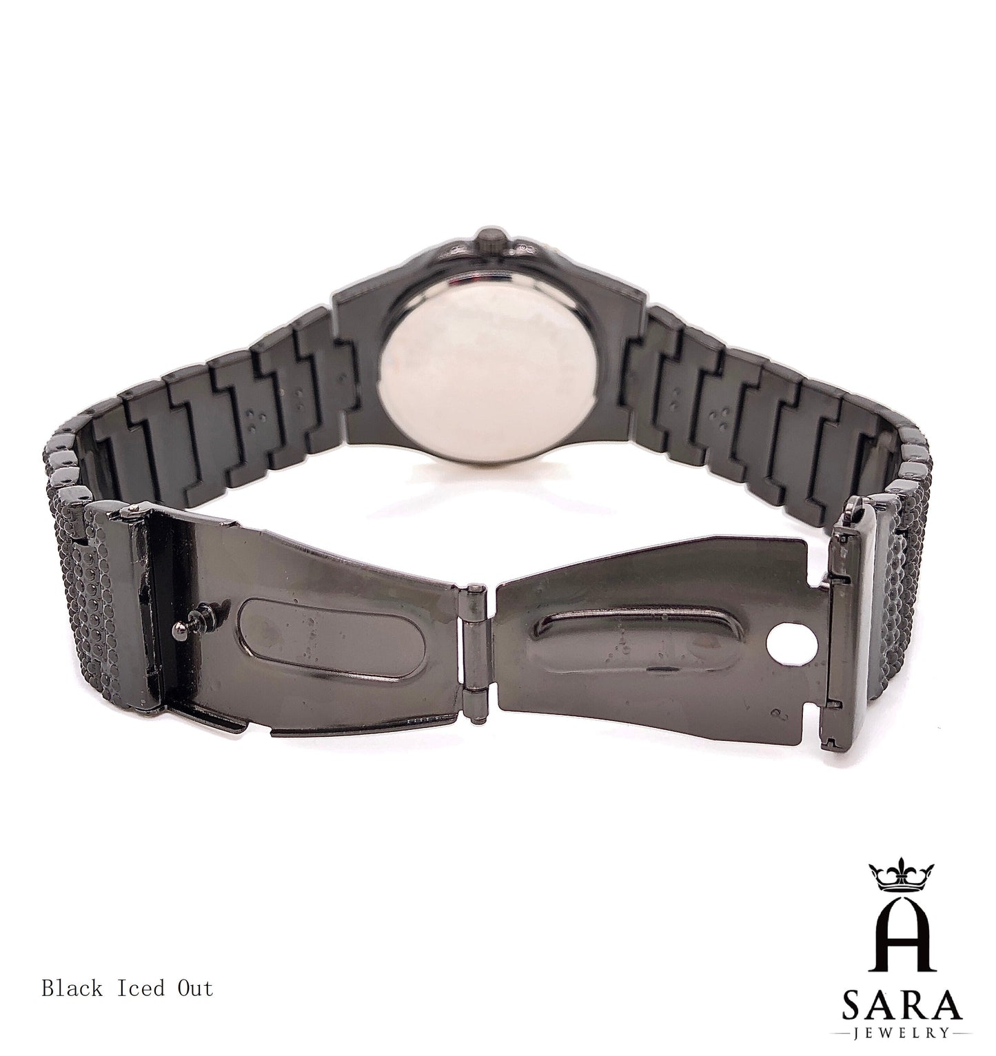 Classic Patek Design Full Diamond Mosiac High-end 18K Gold Plated / Silver Rhodium Plated Never Fade