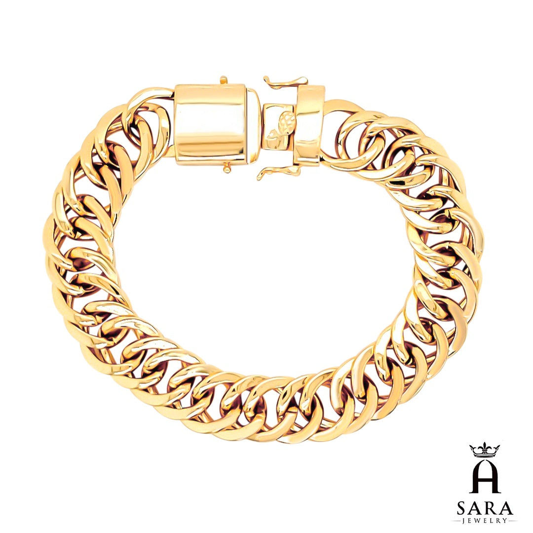 Chunky Unisex 925 Sterling Silver Bracelet