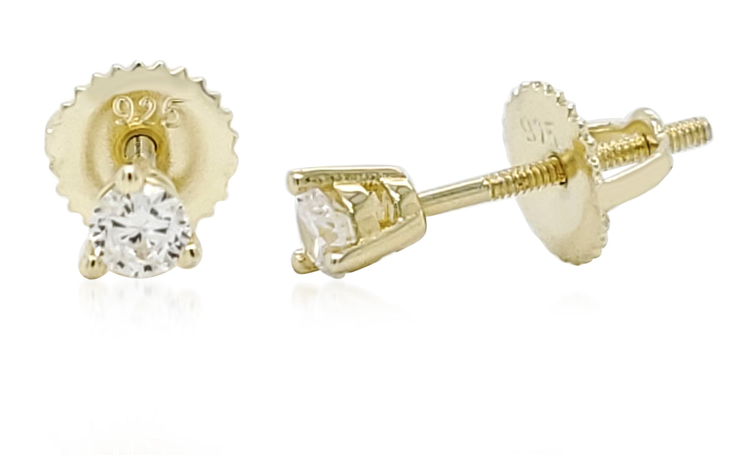 3 Prong Solitaire Stud ES6078