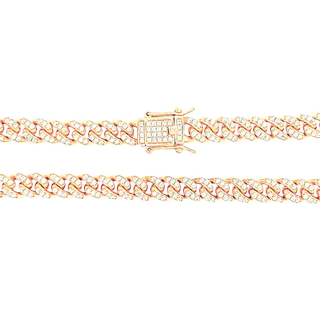 14K Gold Plated 925 Sterling Silver Chain Necklace