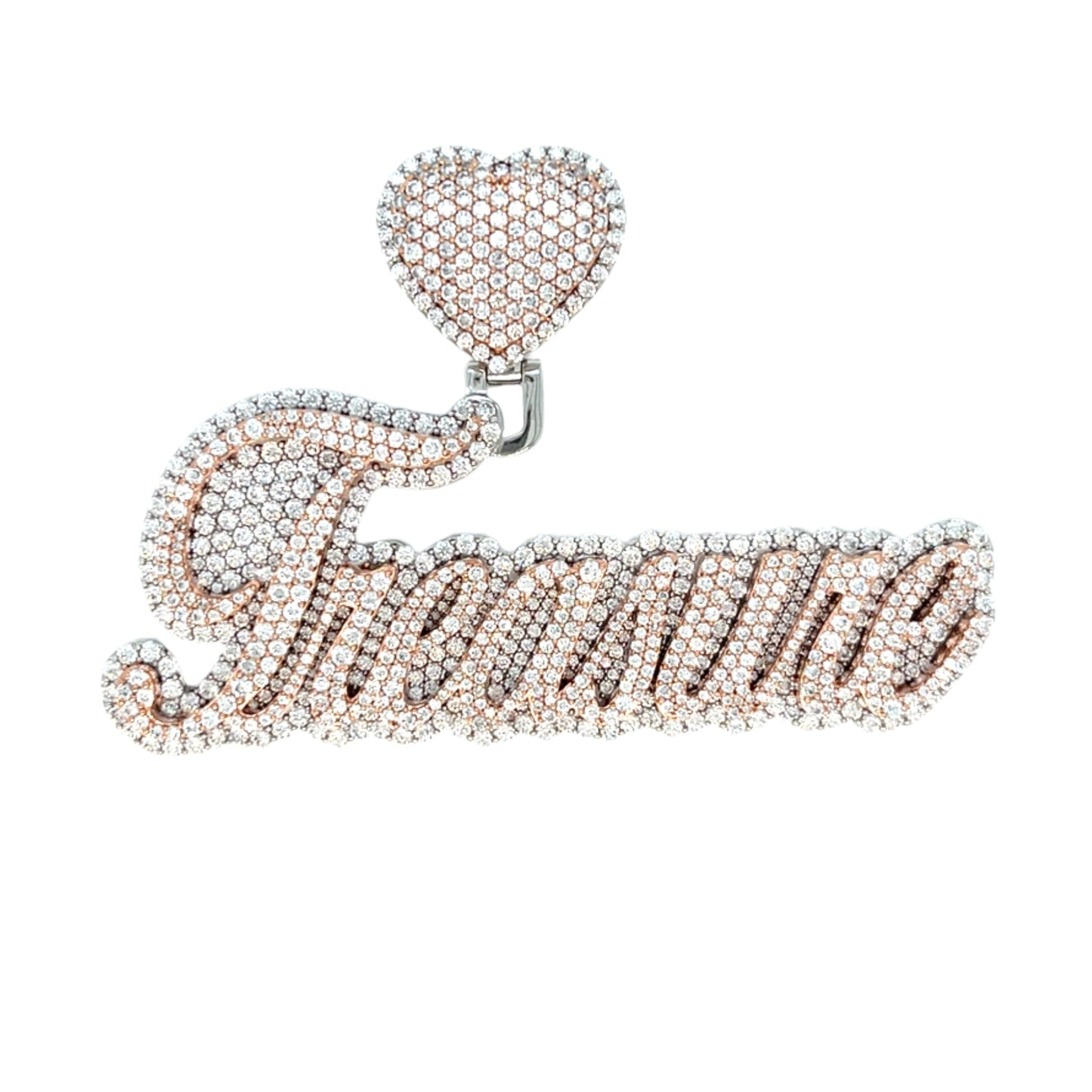 Heart Bail Treasure Personalized Custom Design Pendant Charm