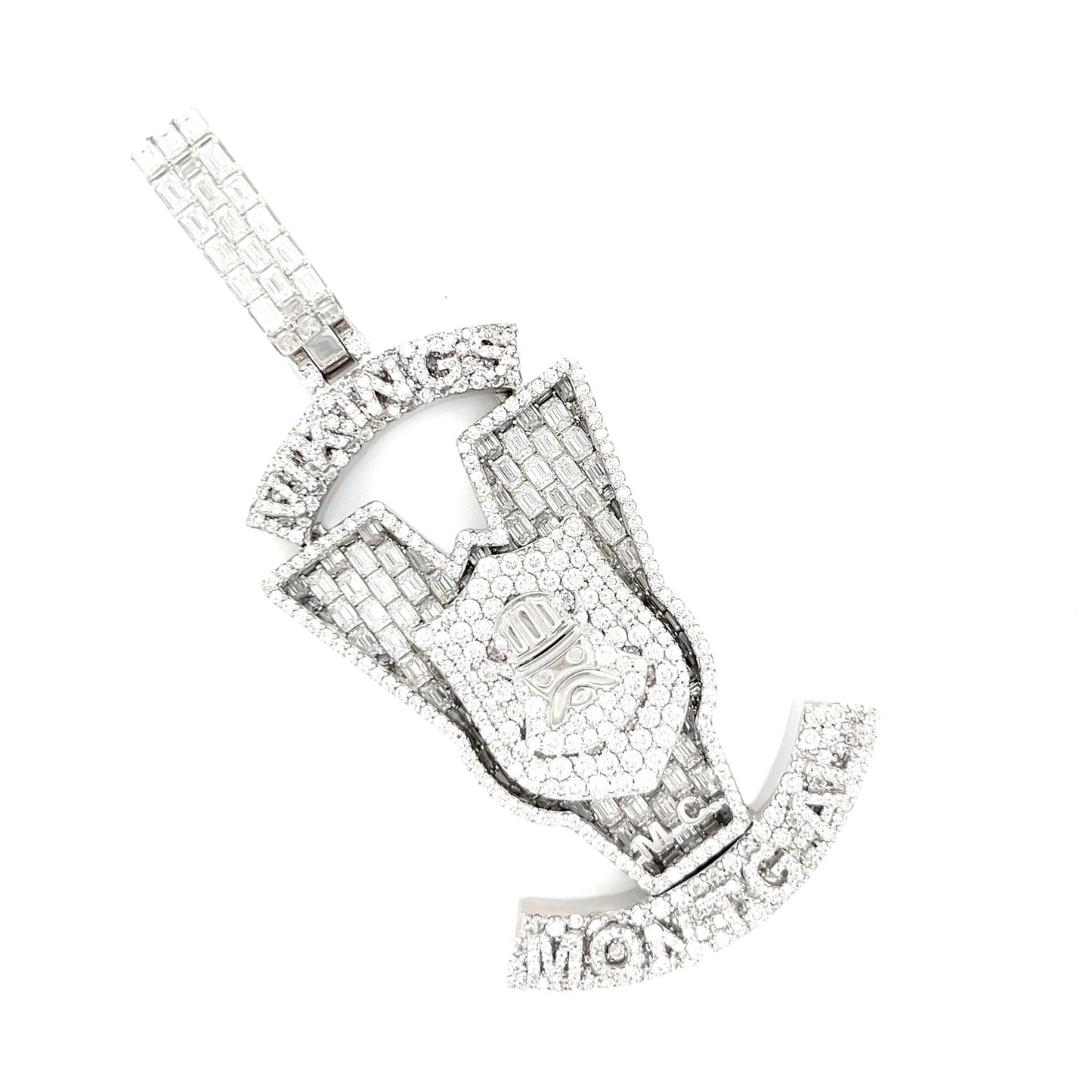 VIKINGS M.C. Personalized Lab-Created Moissanite