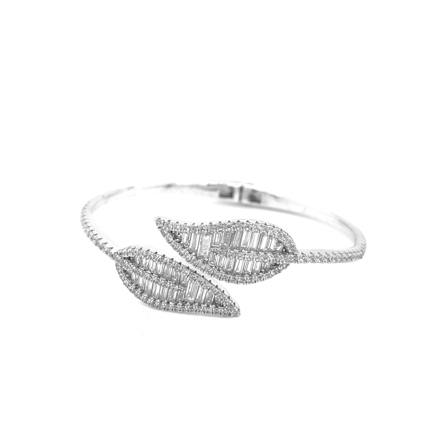 Brazalete Hoja Plata 925