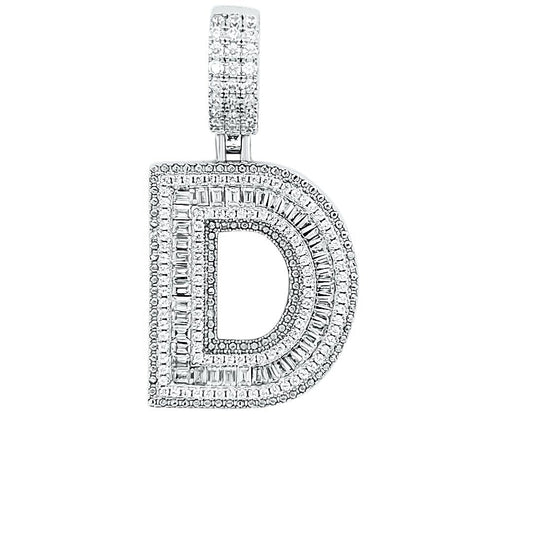 Initial Pendant Letter D