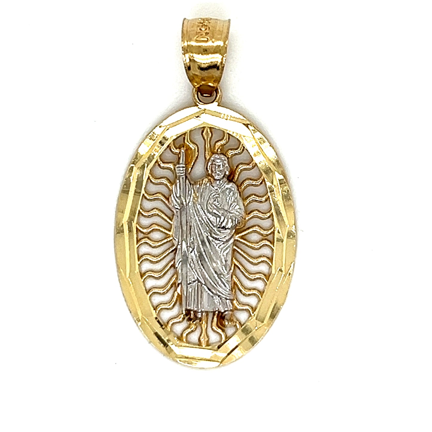 Colgante San Judas de Oro 14K