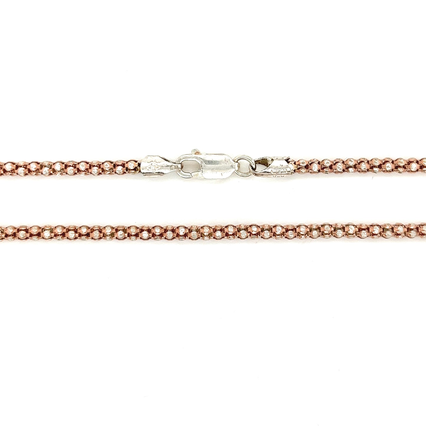 Rose Gold Popcorn Chain