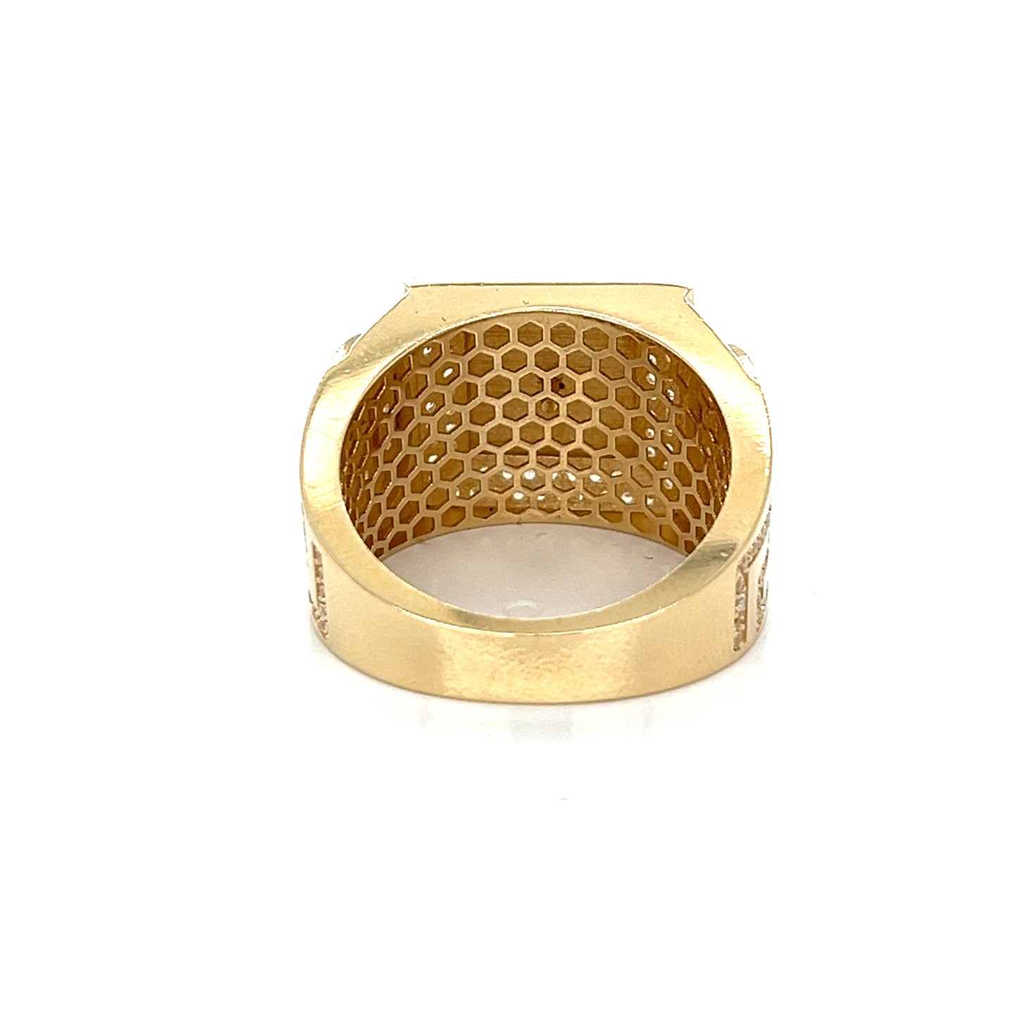 Anillo de lujo de oro de 14 quilates