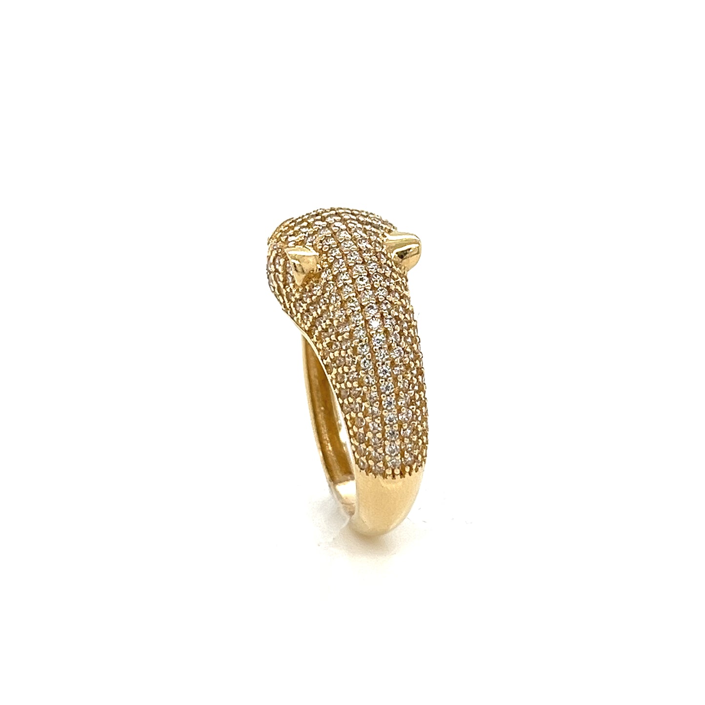 14K Gold Leopard Ring