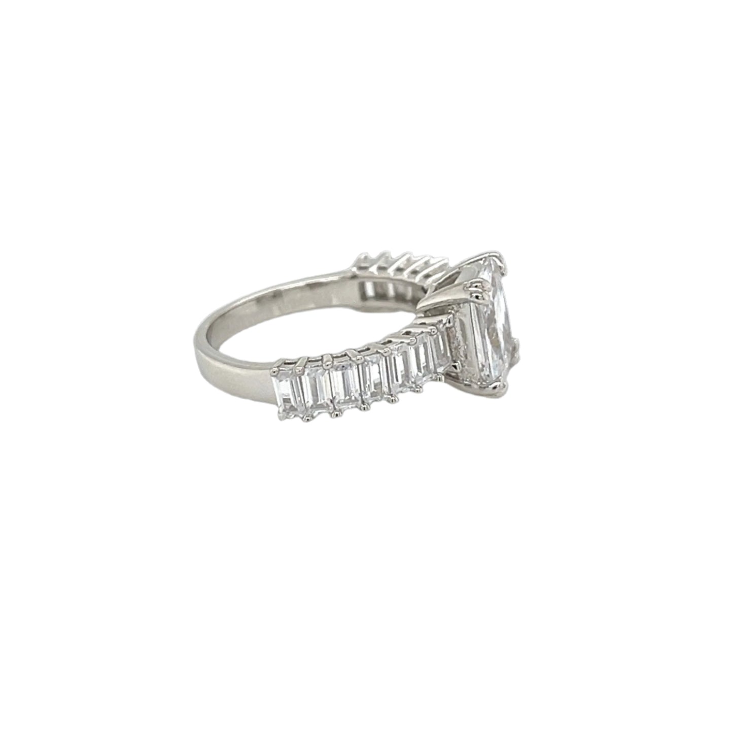Timeless Radiant Cut Engagement Wedding Fine Ring