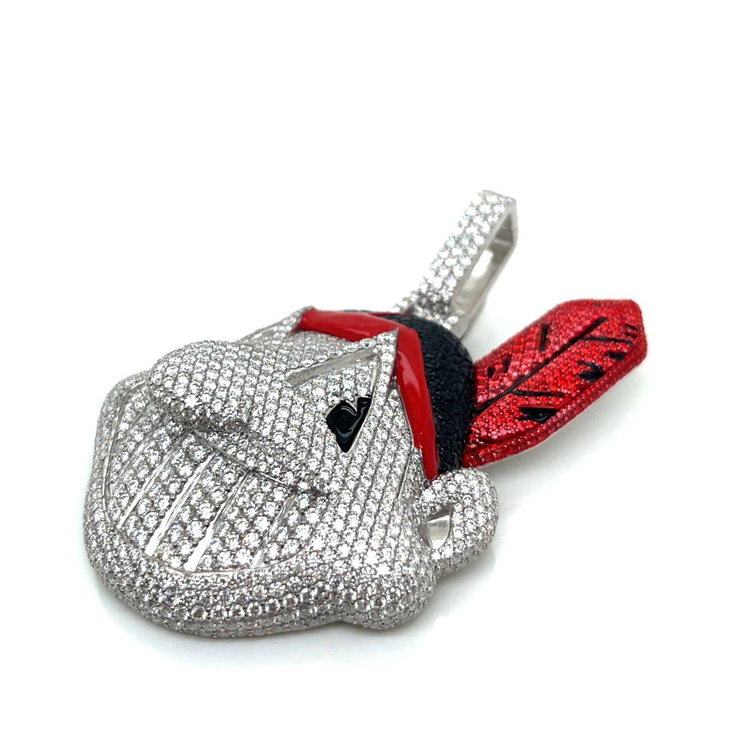 Custom Iced-Out Chief Pendant: Moissanite & CZ Editions