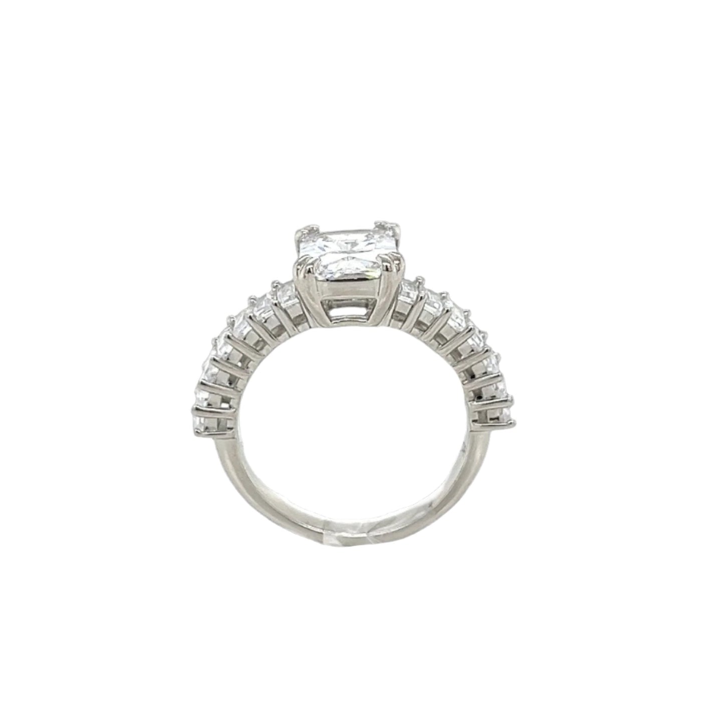 Timeless Radiant Cut Engagement Wedding Fine Ring