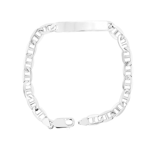 925 Sterling Silver Rhodium Plated Bracelet BS7825