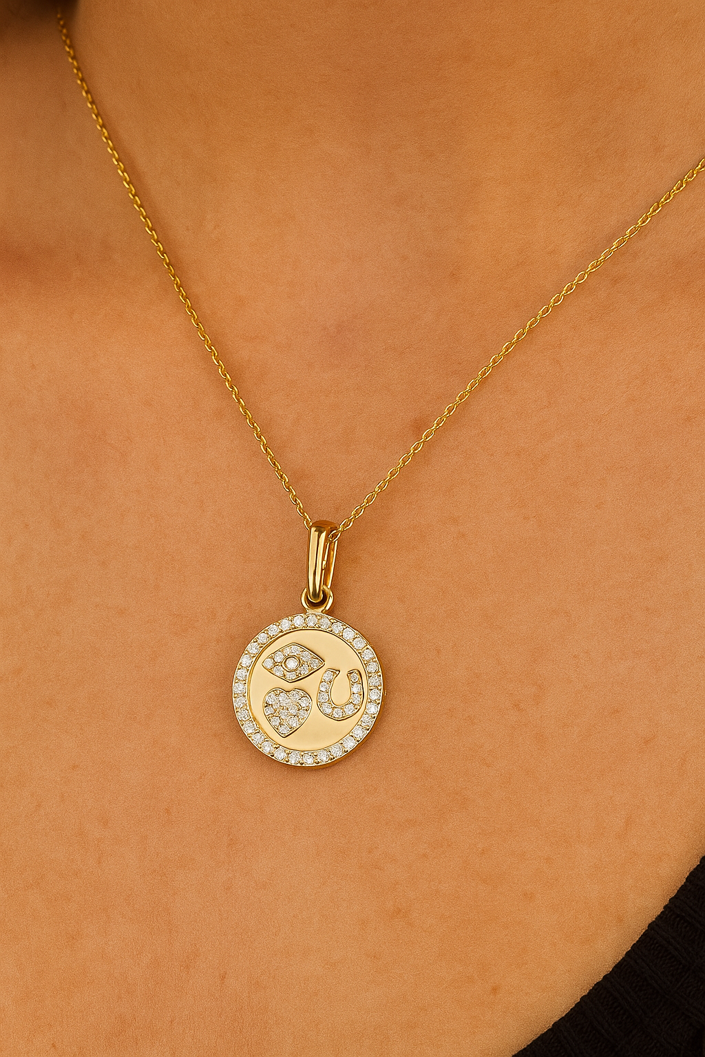 Eye Love You Charm