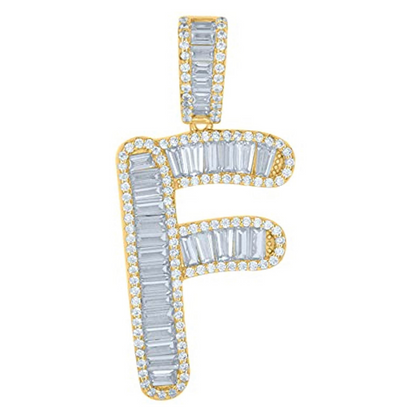 BAGUETTE FLAT INITIALS