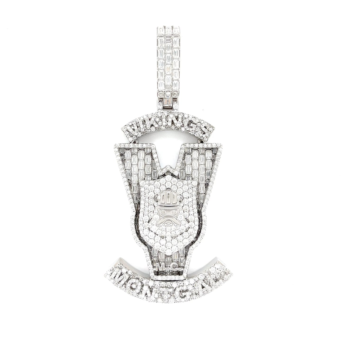 VIKINGS M.C. Personalized Lab-Created Moissanite