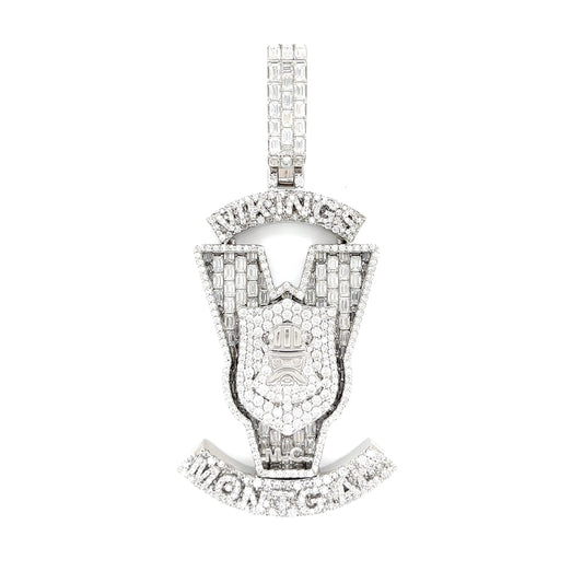 VIKINGS M.C. Personalized Lab-Created Moissanite