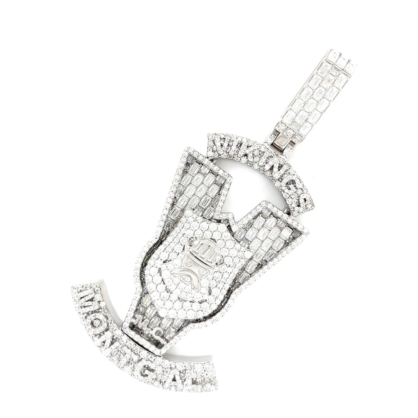 VIKINGS M.C. Personalized Lab-Created Moissanite