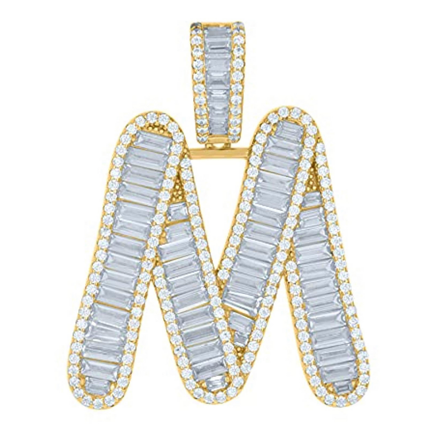 BAGUETTE FLAT INITIALS