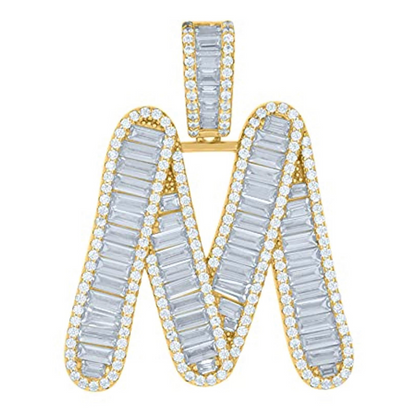 BAGUETTE FLAT INITIALS