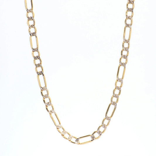 Diamond Cut Figaro 2MM Chain