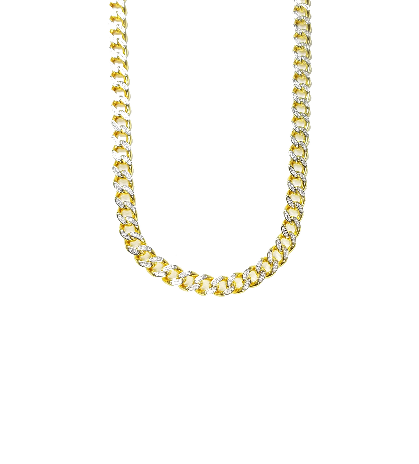 NG564 26" 14K Gold Plated Iced Chain
