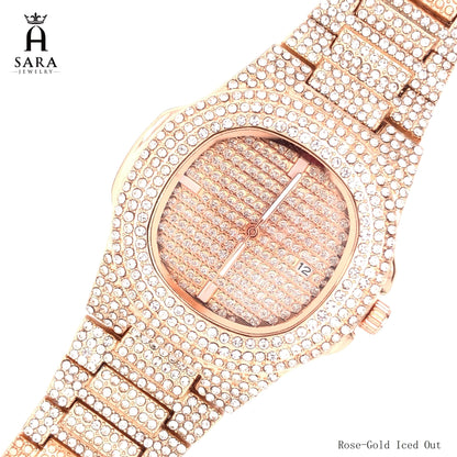 Rose Gold Quarter Watches