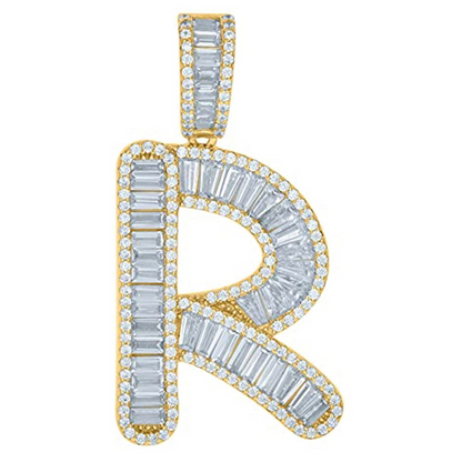 BAGUETTE FLAT INITIALS