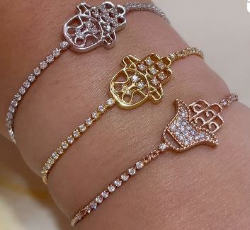 Pulsera Ajustable Hamsa BG0313