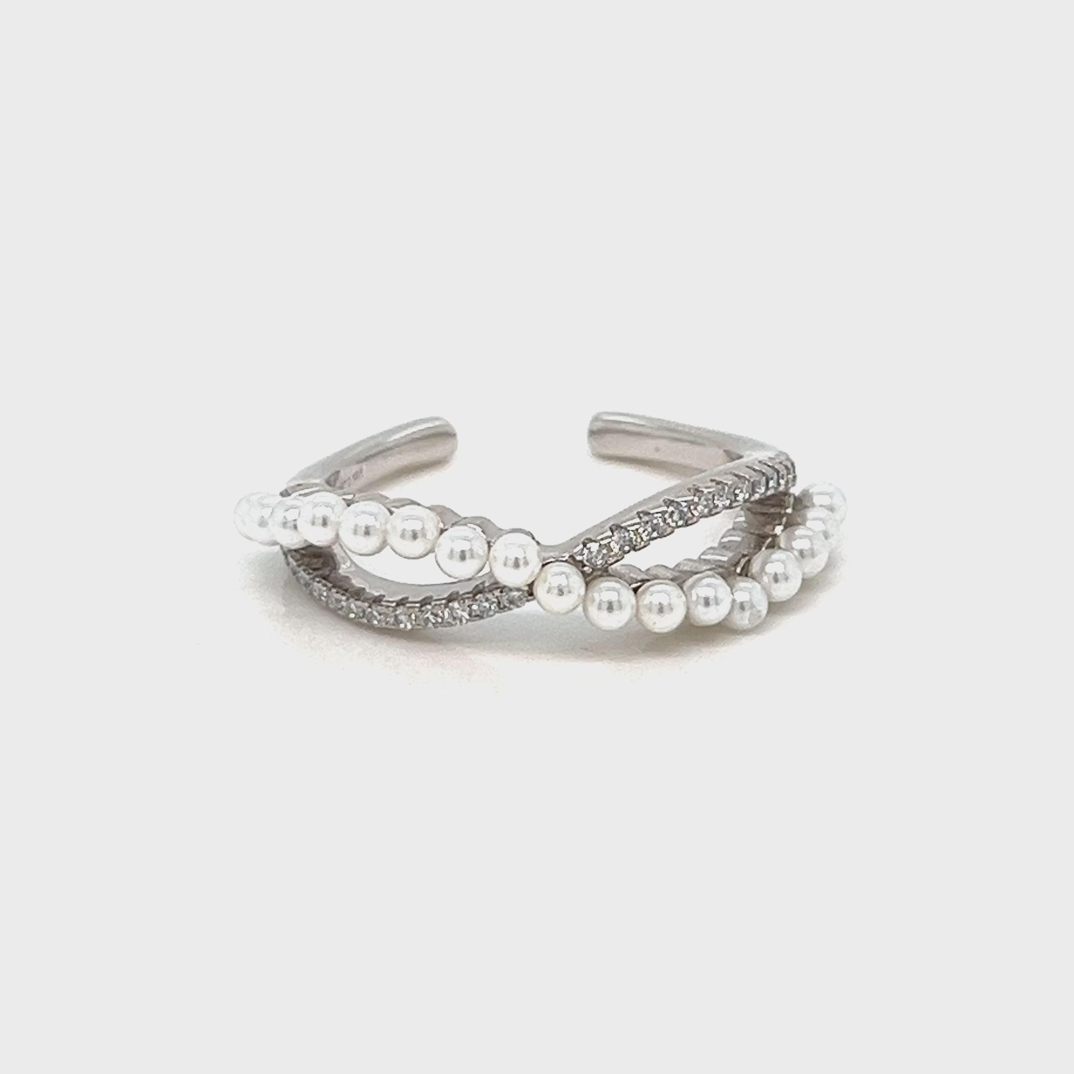 Video of the Infinity Ring, 14K gold or sterling silver