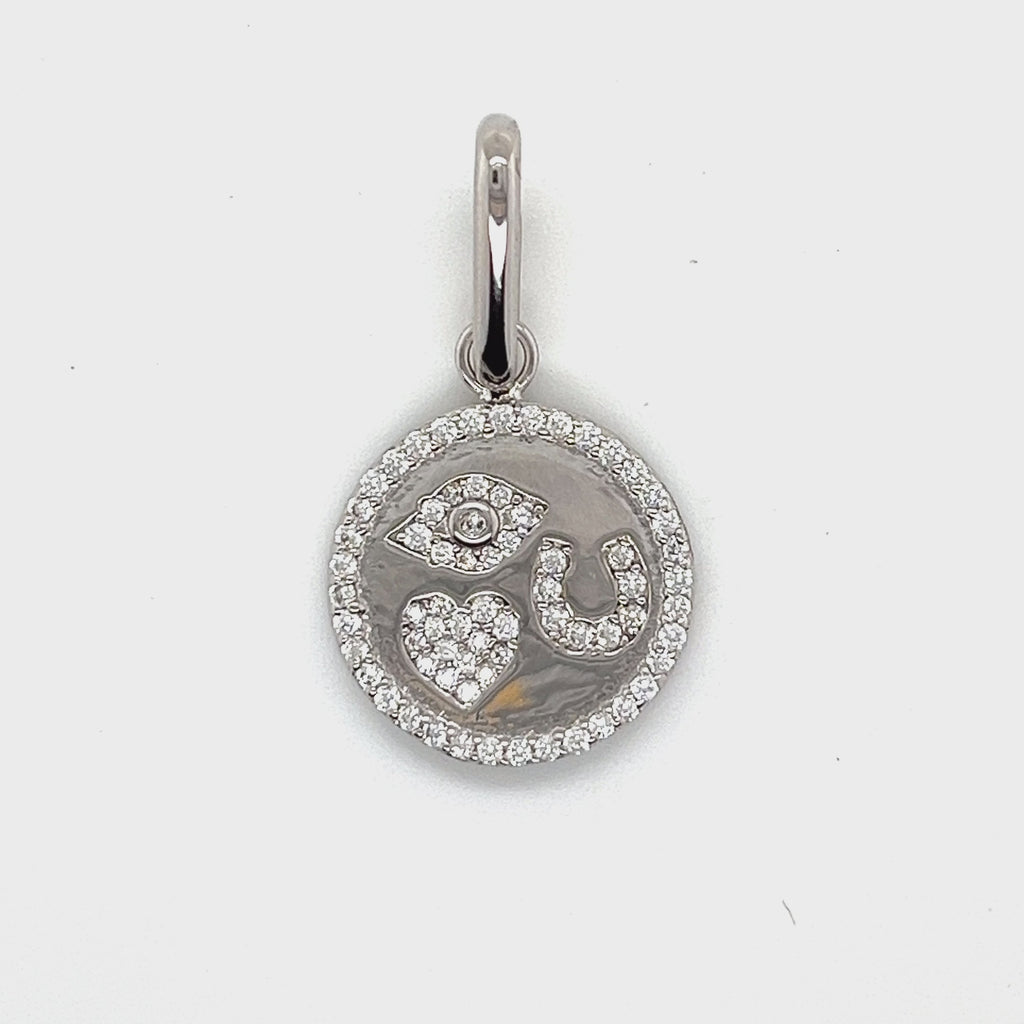 Eye Love You Charm