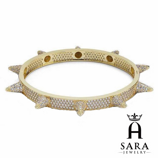 Gold Spike Bracelet