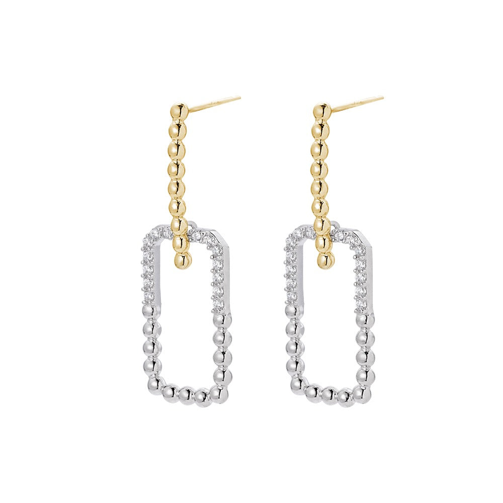 Caviar Earrings in 14K gold or sterling silver