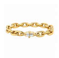 Chain Ring in 14K solid gold